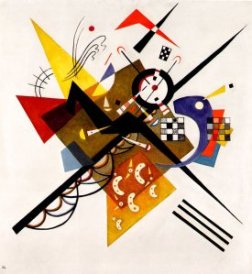 Auf Weiss II, 1923 (Kandinsky)