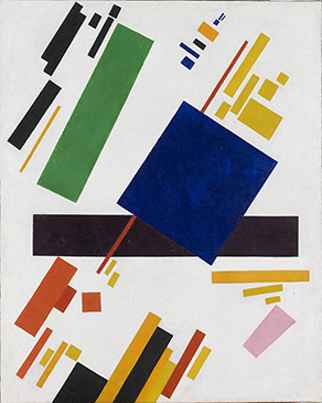 Brain burning with color (Malevich)